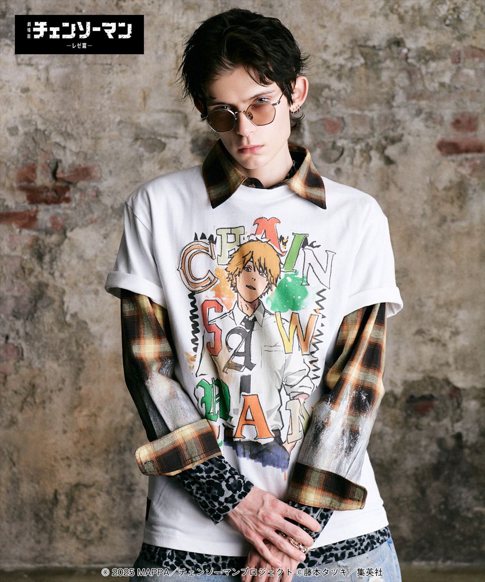Denji T-shirt II / デンジTシャツ2 劇場版『チェンソーマン レゼ篇』 glamb グラム