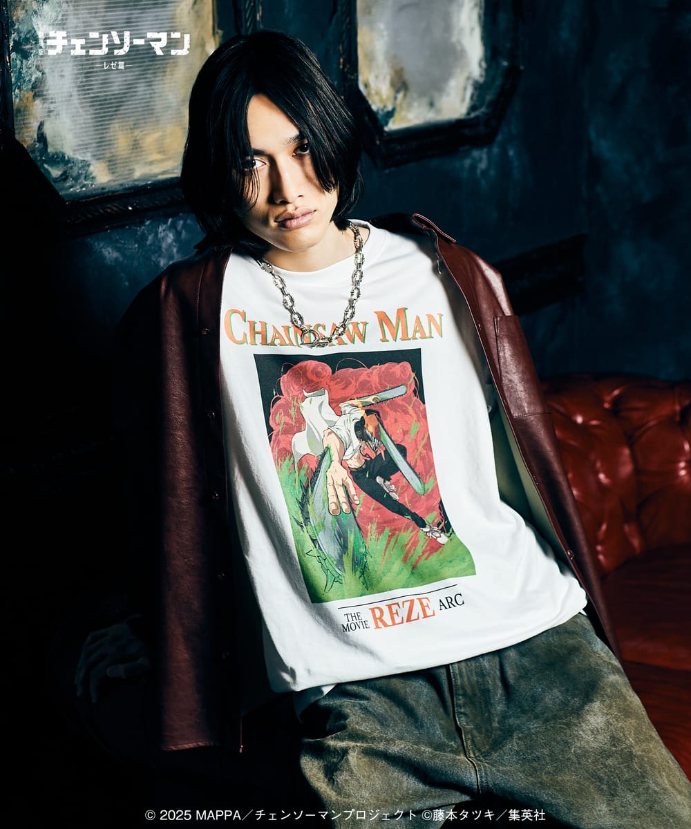 劇場版 チェンソーマン レゼ篇 Chainsaw Man T-Shirt / チェンソーマン Tシャツ glamb グラム