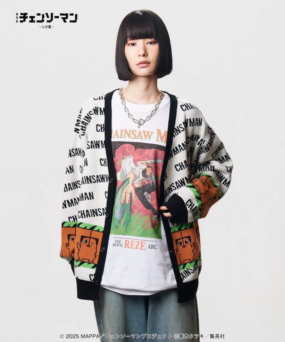 劇場版 チェンソーマン レゼ篇 Chainsaw Man T-Shirt / チェンソーマン Tシャツ glamb グラム