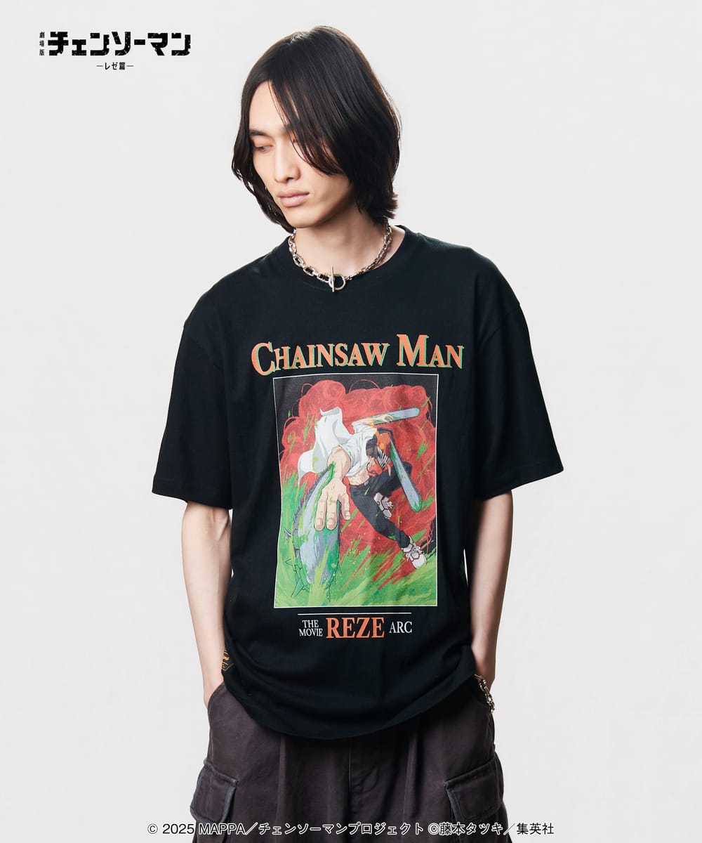 劇場版 チェンソーマン レゼ篇 Chainsaw Man T-Shirt / チェンソーマン Tシャツ glamb グラム