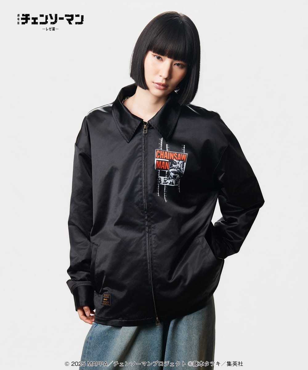 劇場版 チェンソーマン レゼ篇 Chainsaw Man & Beam Jacket / チェンソーマン&ビーム ジャケット glamb グラム