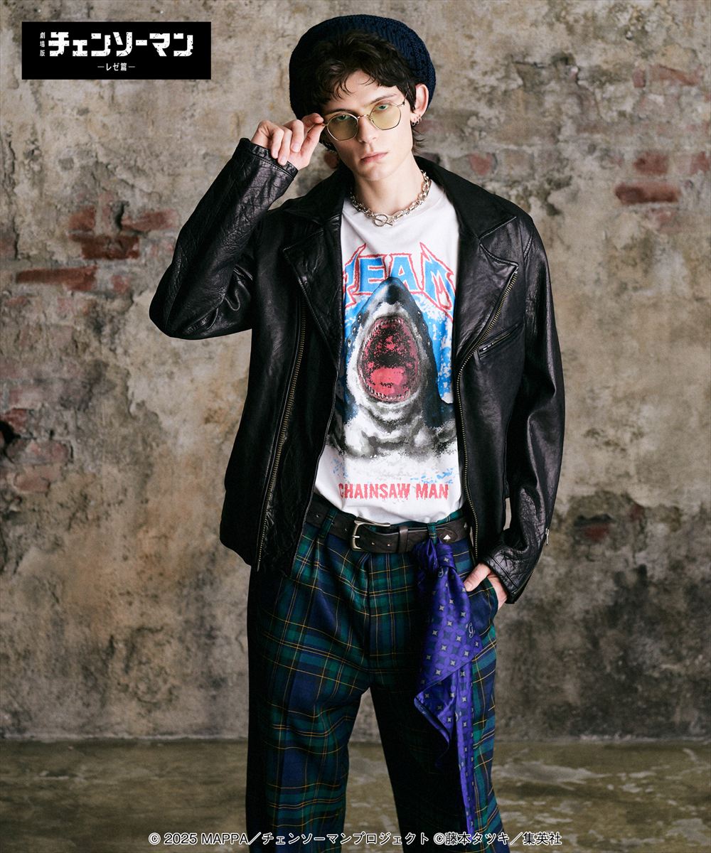 Beam T-shirt / ビームTシャツ 劇場版『チェンソーマン レゼ篇』CHAINSAWMAN glamb グラム