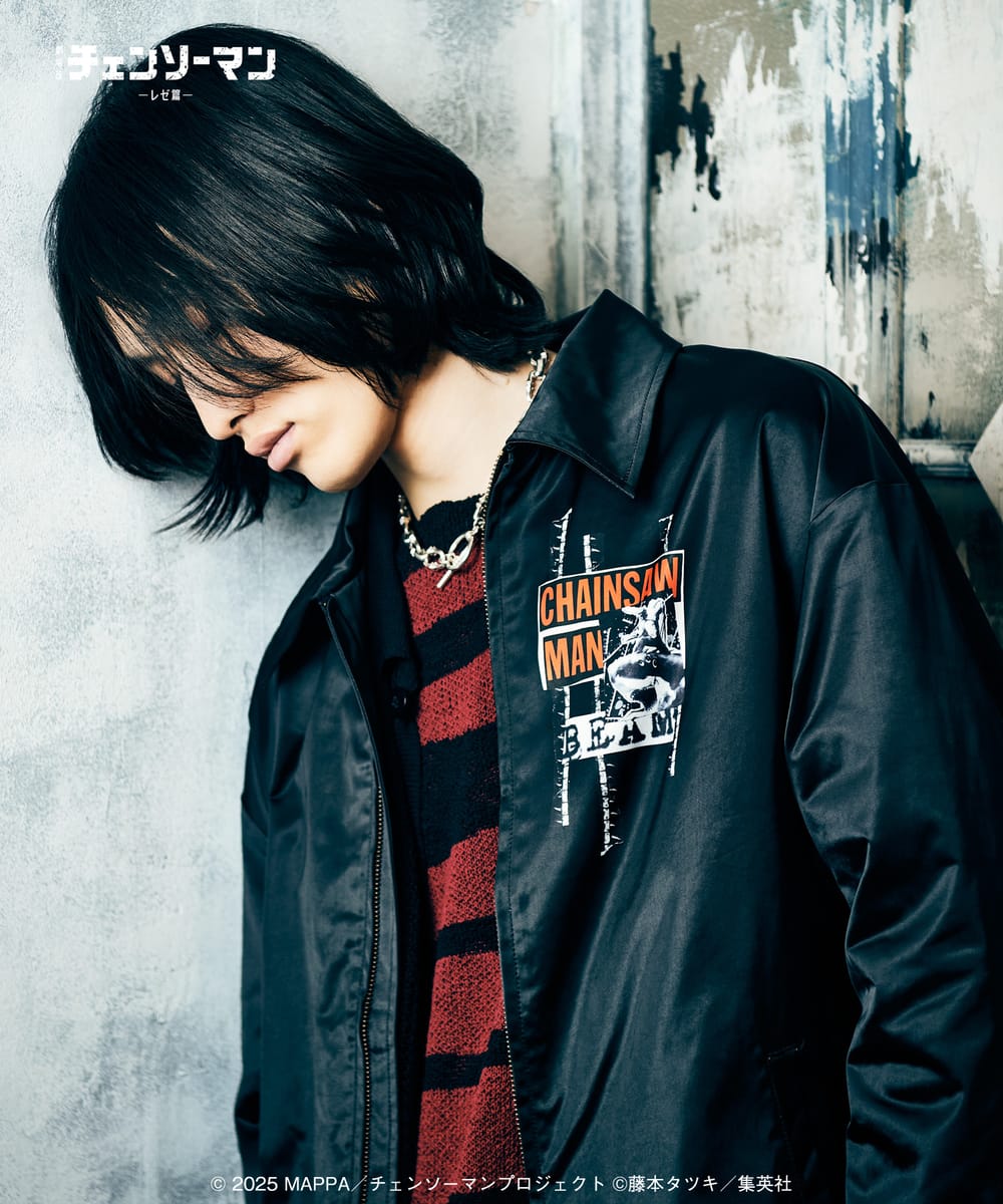 劇場版 チェンソーマン レゼ篇 Chainsaw Man & Beam Jacket / チェンソーマン&ビーム ジャケット glamb グラム