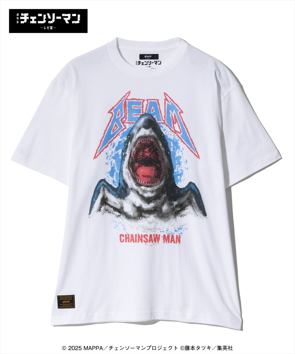 Beam T-shirt / ビームTシャツ 劇場版『チェンソーマン レゼ篇』CHAINSAWMAN glamb グラム