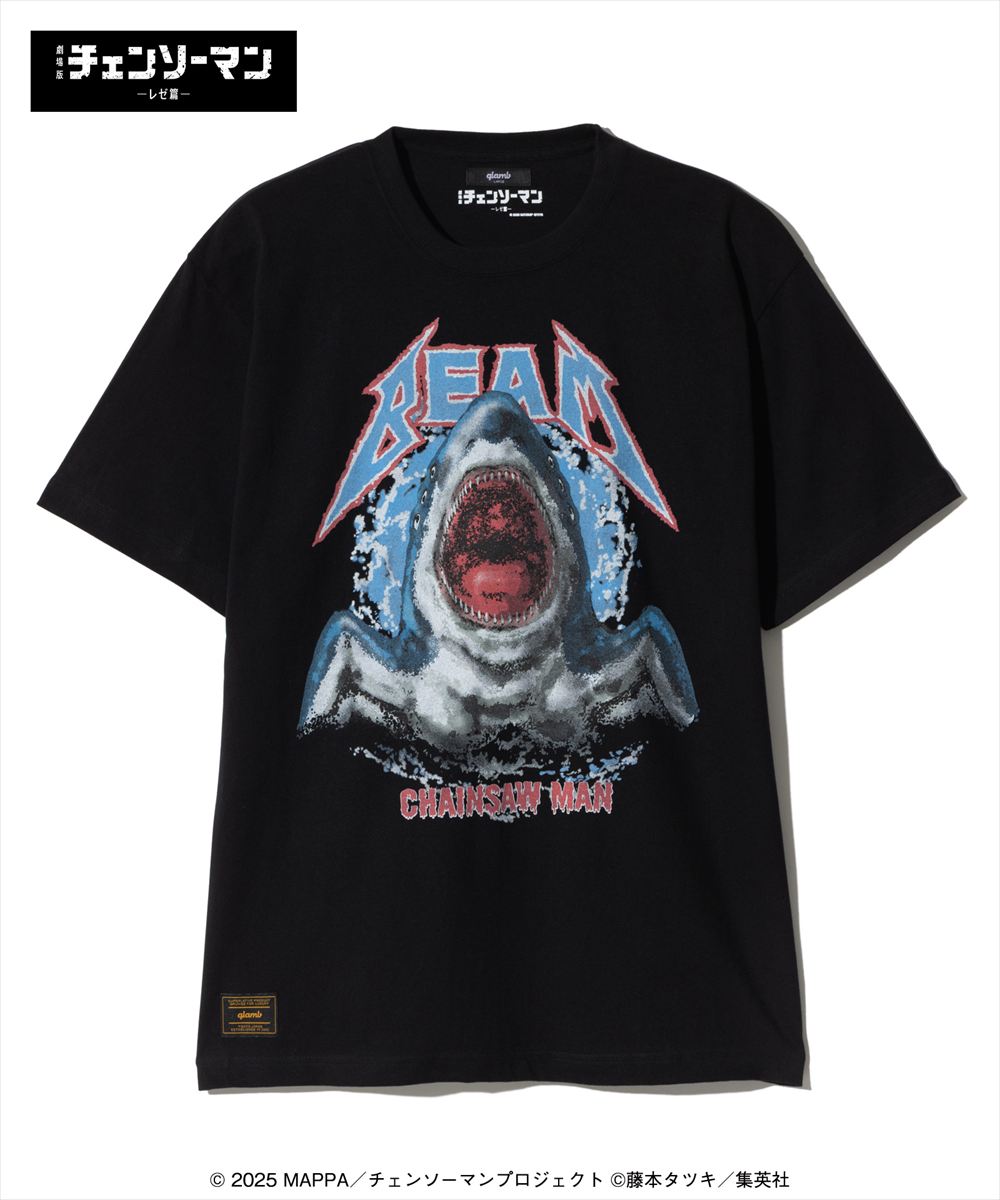 Beam T-shirt / ビームTシャツ 劇場版『チェンソーマン レゼ篇』CHAINSAWMAN glamb グラム