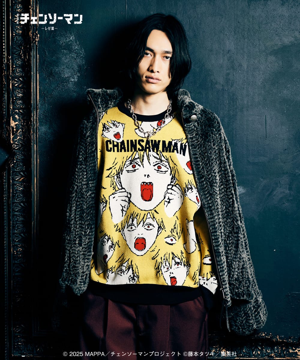 劇場版 チェンソーマン レゼ篇 Denji Knit / デンジ ニット glamb グラム