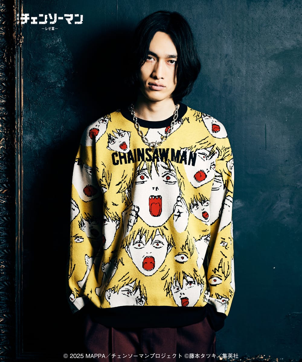 劇場版 チェンソーマン レゼ篇 Denji Knit / デンジ ニット glamb グラム