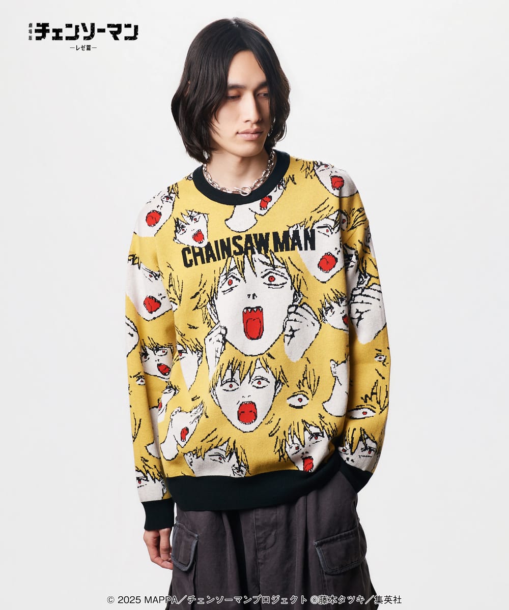 劇場版 チェンソーマン レゼ篇 Denji Knit / デンジ ニット glamb グラム