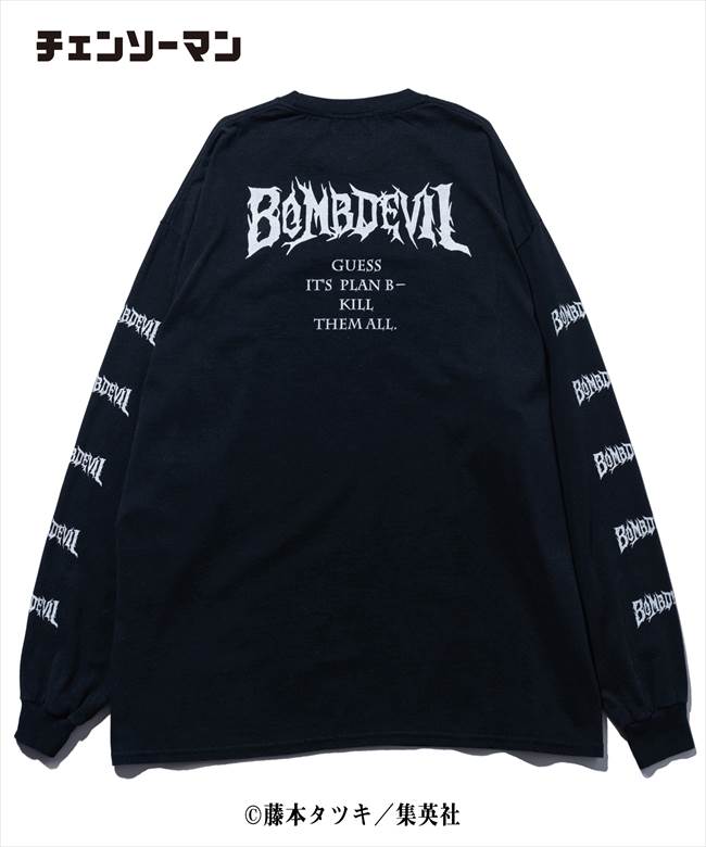 glamb グラム チェンソーマン Bomb Devil Long Sleeve T ボムデビル ロングスリーブTシャツ