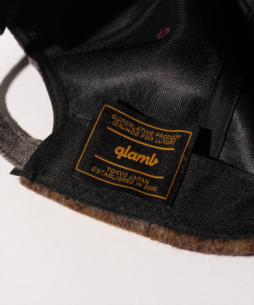 Trad Textile Cap / トラッドテキスタイルキャップ glamb グラム 特別価格