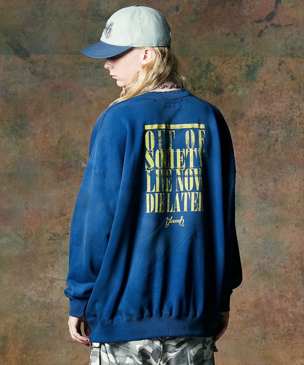 glamb グラム Out of Society Sweat / アウトオブソサイエティスウェット