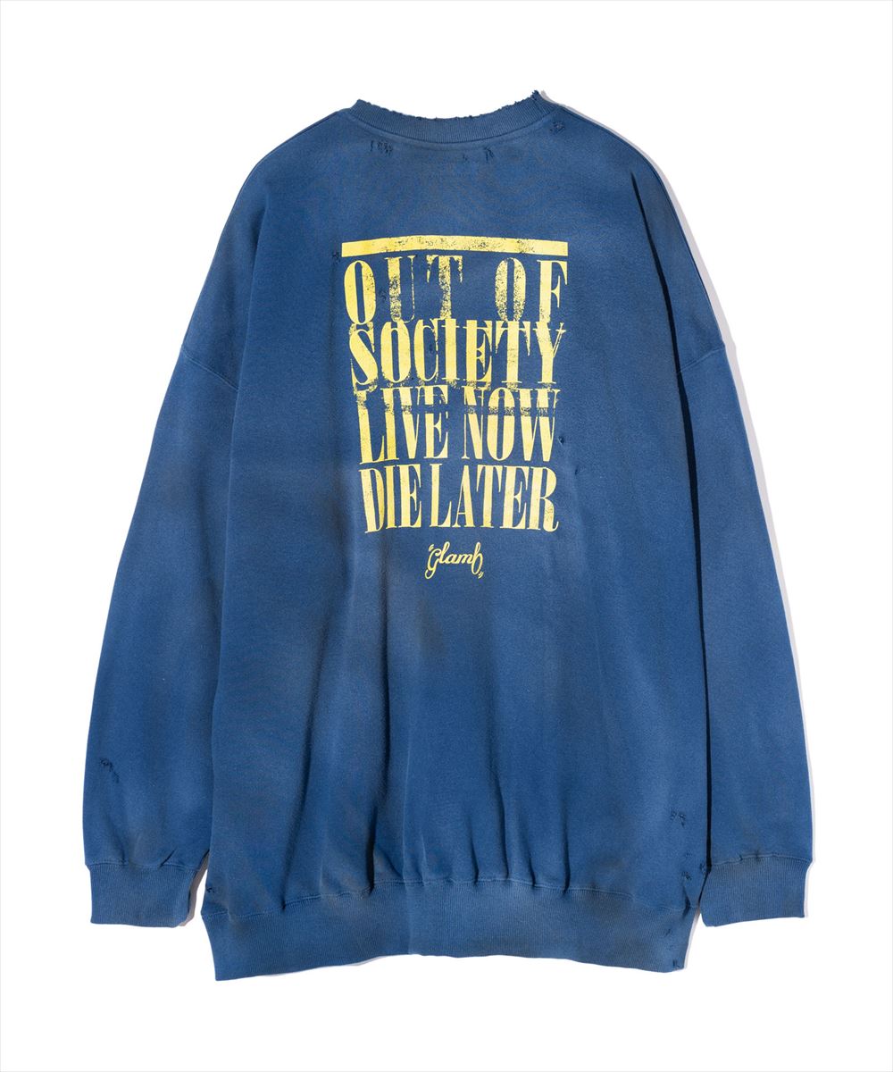 glamb グラム Out of Society Sweat / アウトオブソサイエティスウェット
