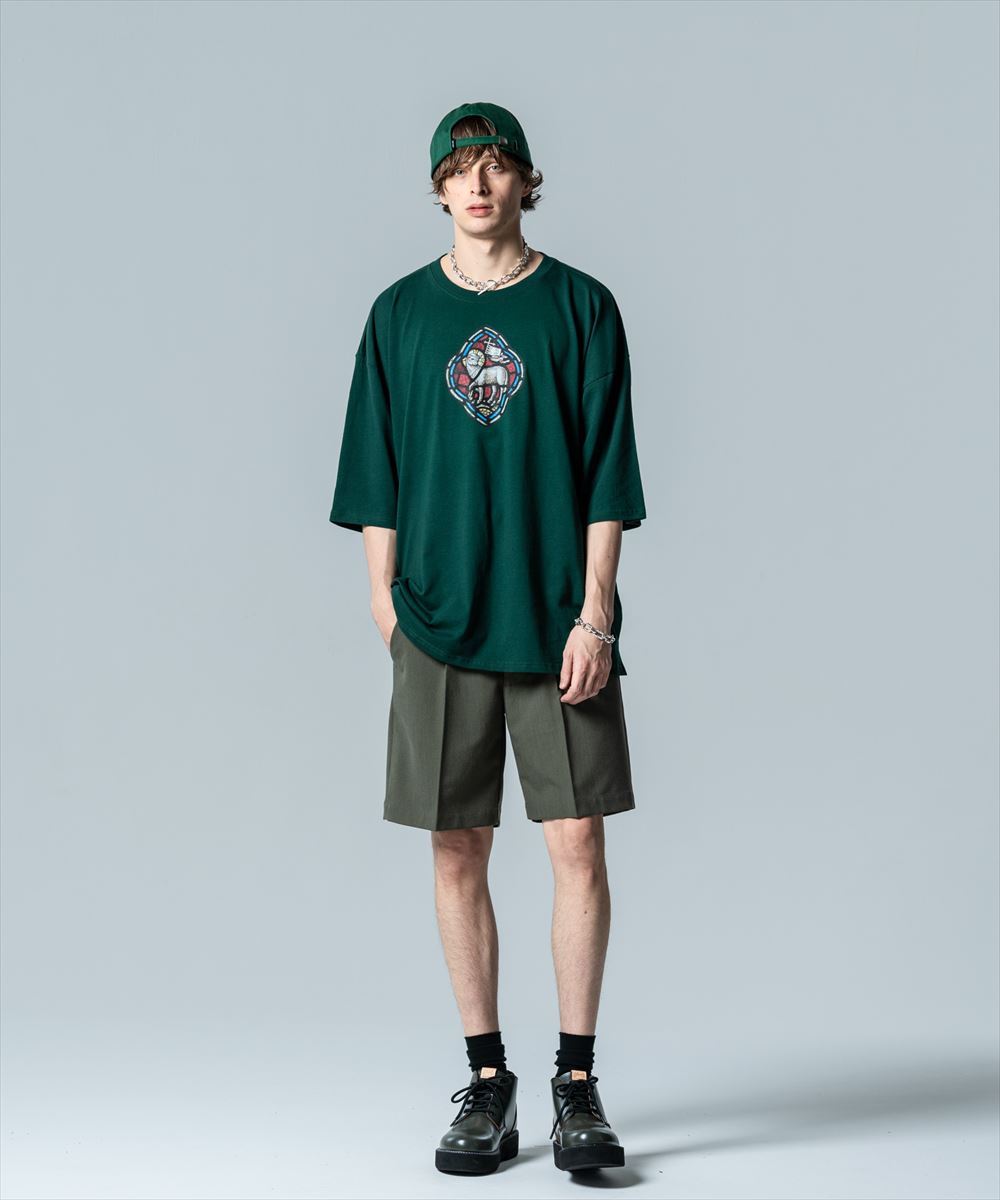 glamb グラム Stained Glass T-Shirt / スレンドグラスTシャツ