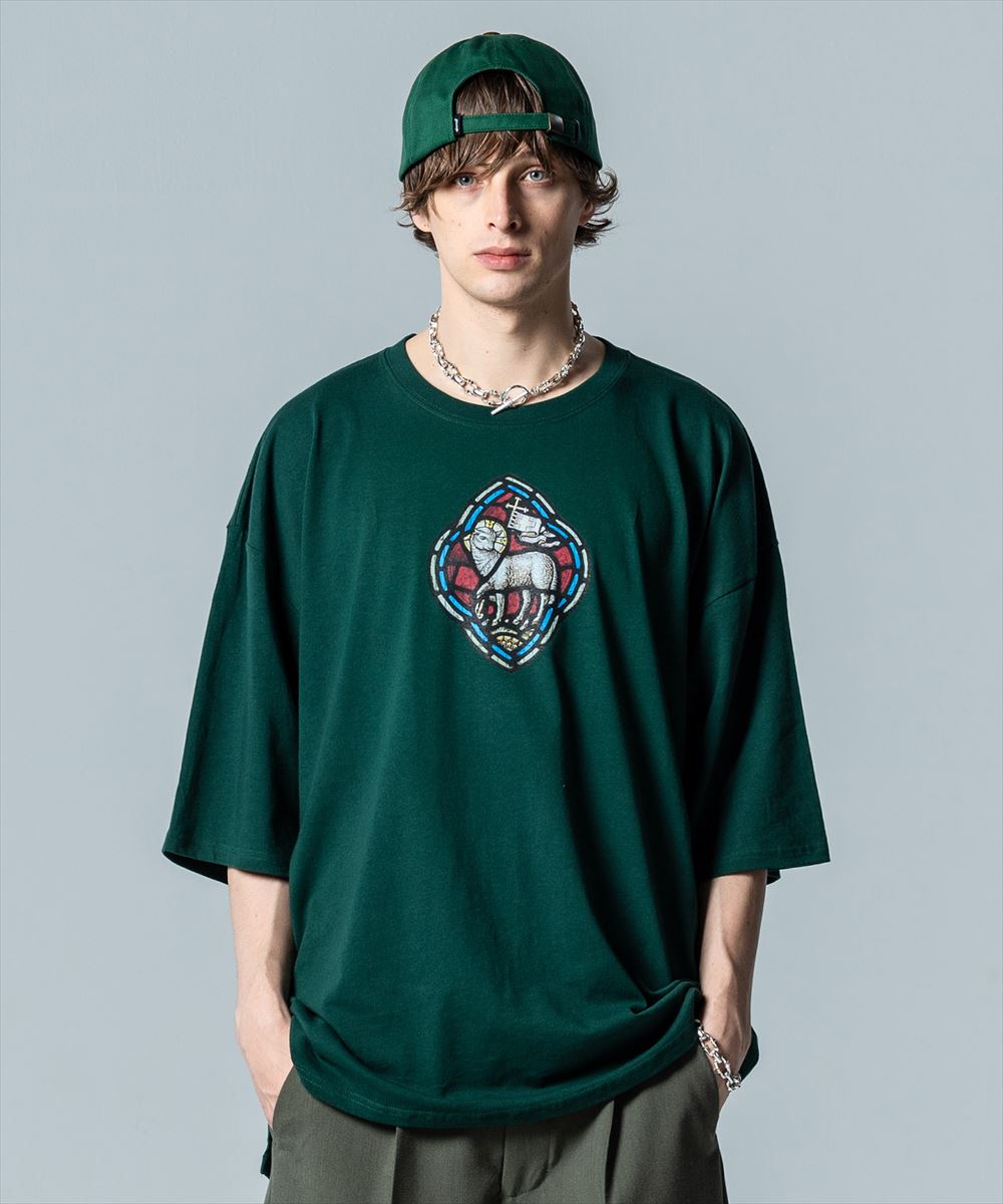 glamb グラム Stained Glass T-Shirt / スレンドグラスTシャツ