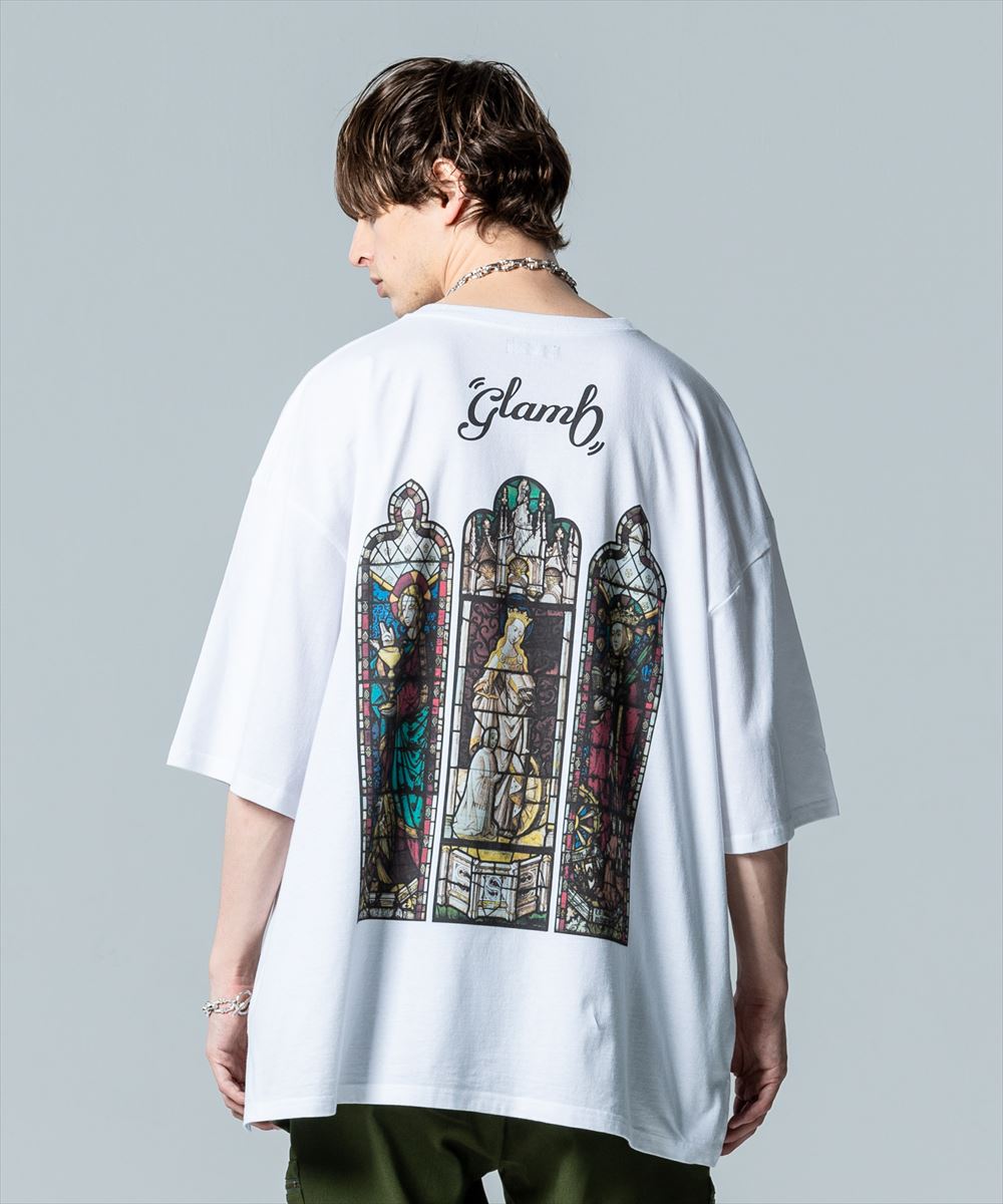 glamb グラム Stained Glass T-Shirt / スレンドグラスTシャツ