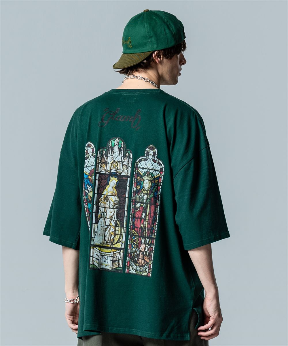 glamb グラム Stained Glass T-Shirt / ステンドグラスTシャツ