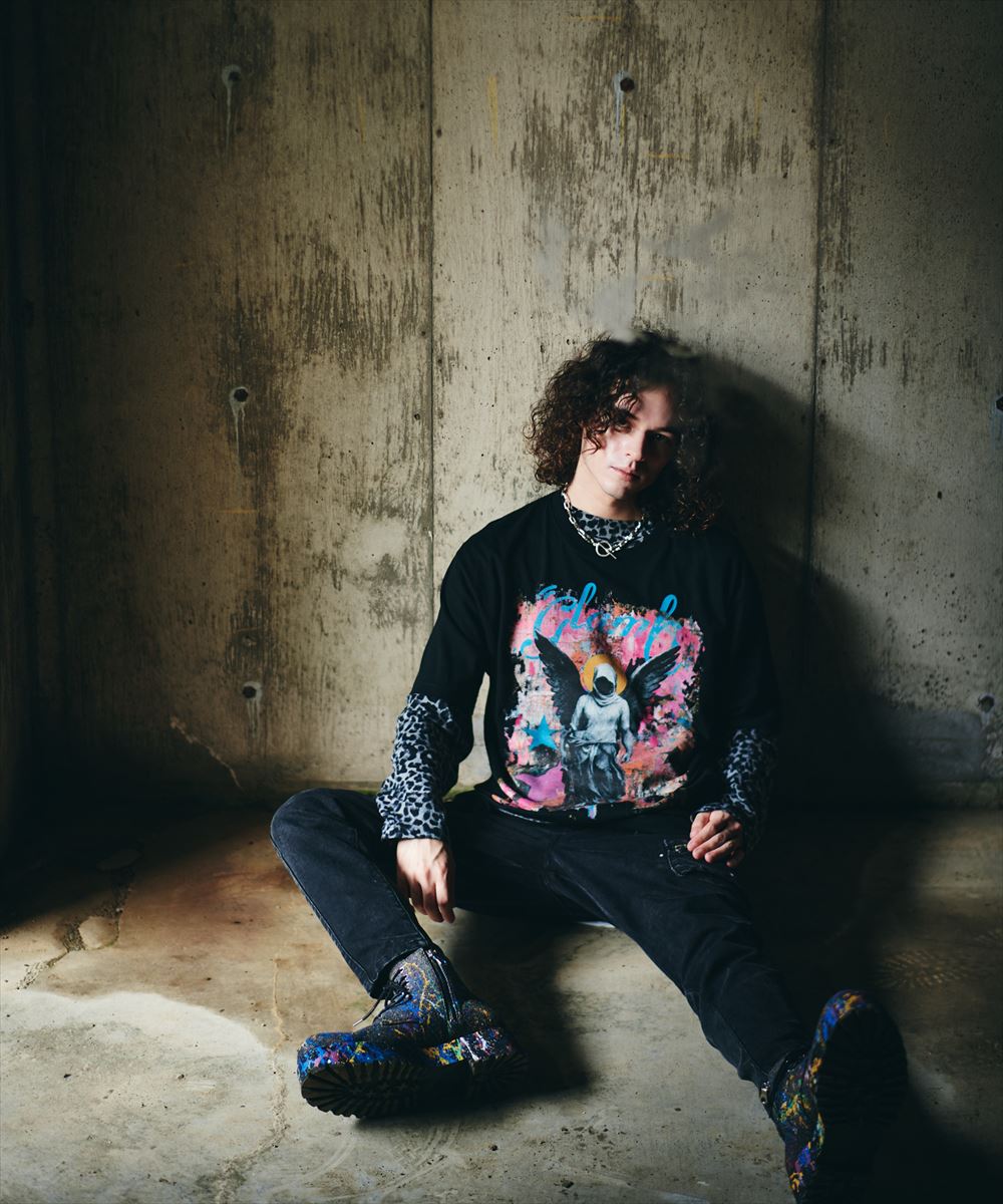 Leopard Mock Neck Cutsew / レオパードモックネックカットソー glamb グラム