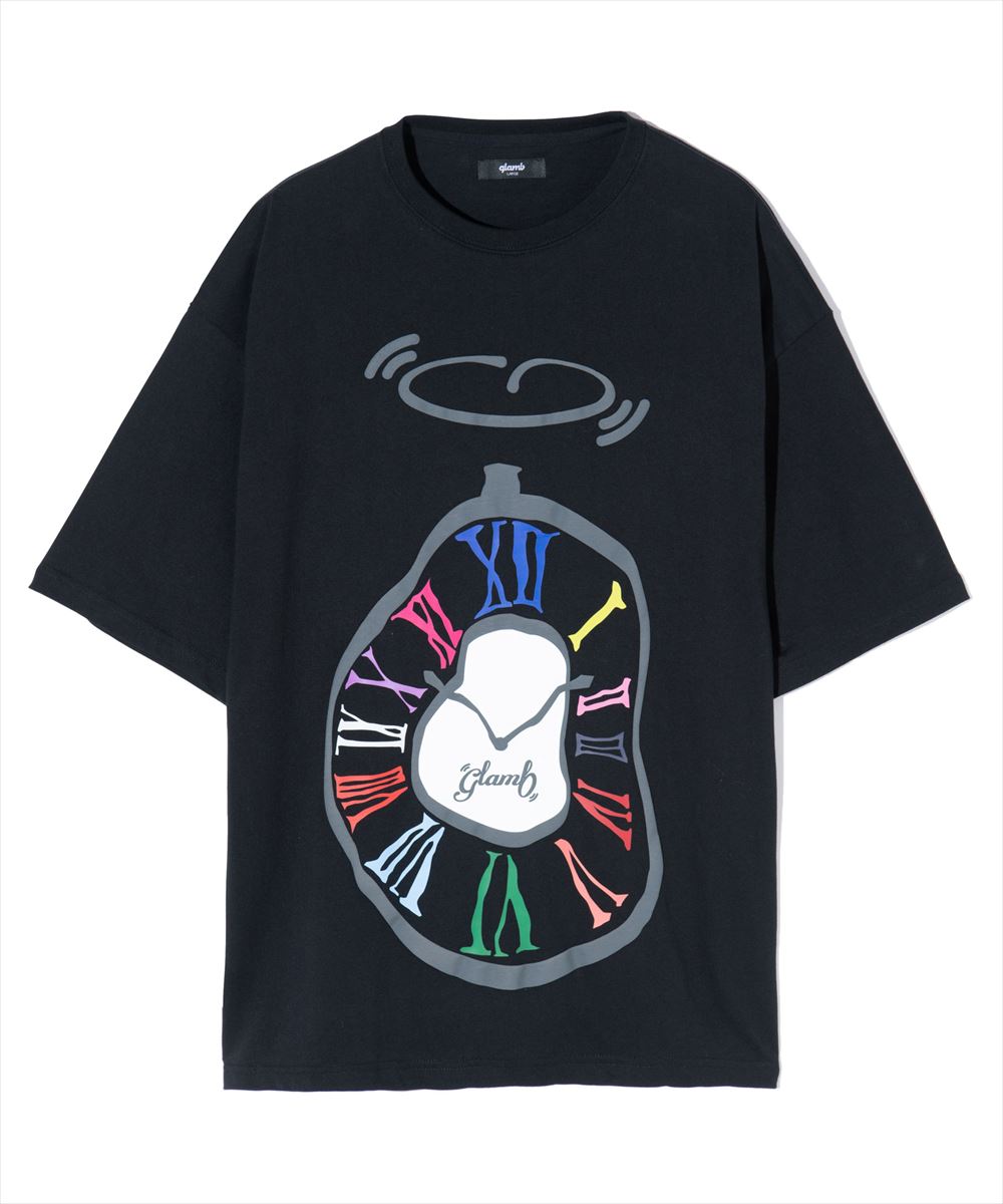 SALE/セール glamb グラム Twist Clock T-Shirt / ツイストクロックTシャツ 特別価格