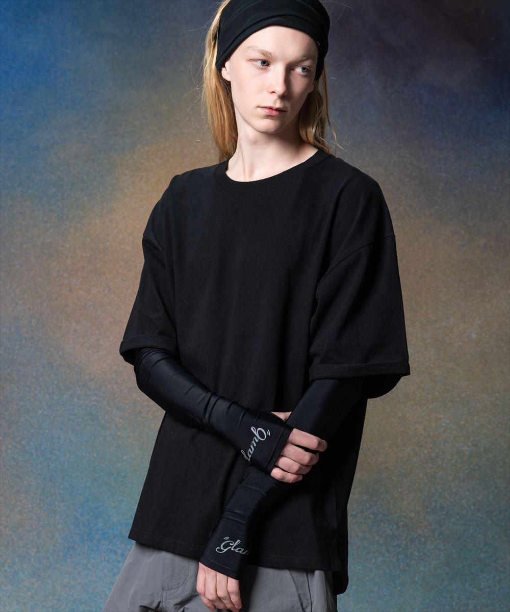 glamb グラム Silver Tag Oversize T-Shirt / シルバータグオーバーサイズTシャツ