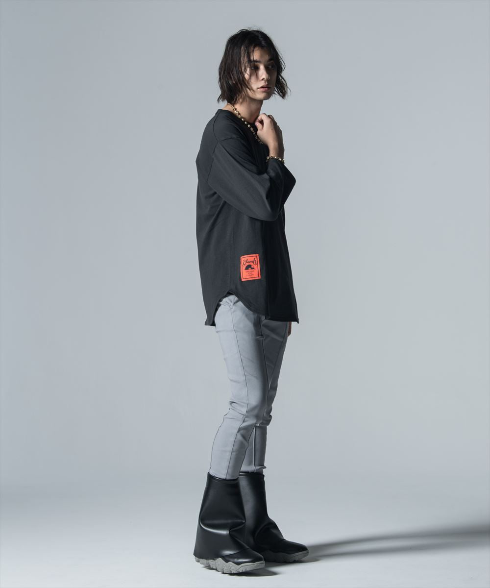SALE/セール glamb グラム Oversize Record Tag Cutsew オーバーサイズレコードタグカットソー 特別価格