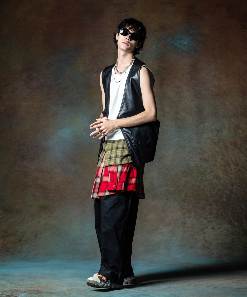 glamb グラム Grunge Layered Tank Top グランジレイヤードタンクトップ