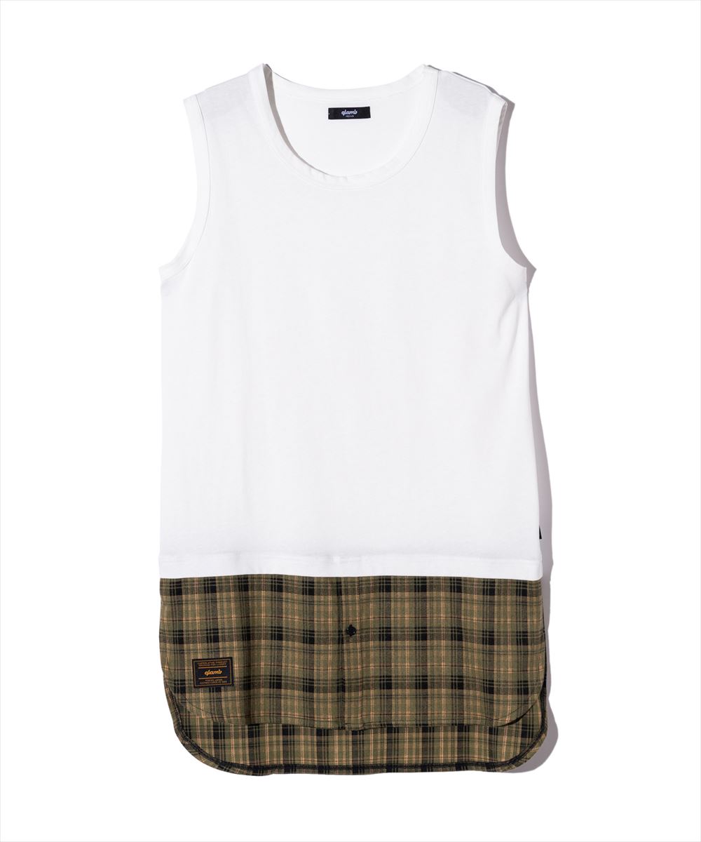 glamb グラム Grunge Layered Tank Top グランジレイヤードタンクトップ