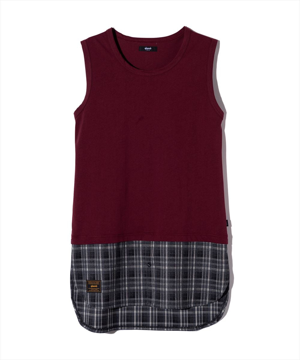 glamb グラム Grunge Layered Tank Top グランジレイヤードタンクトップ