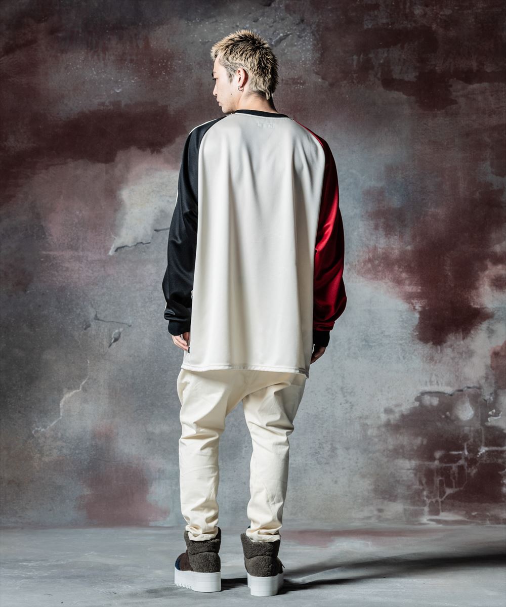 glamb グラム Pullover Line Jersey プルオーバーラインジャージ