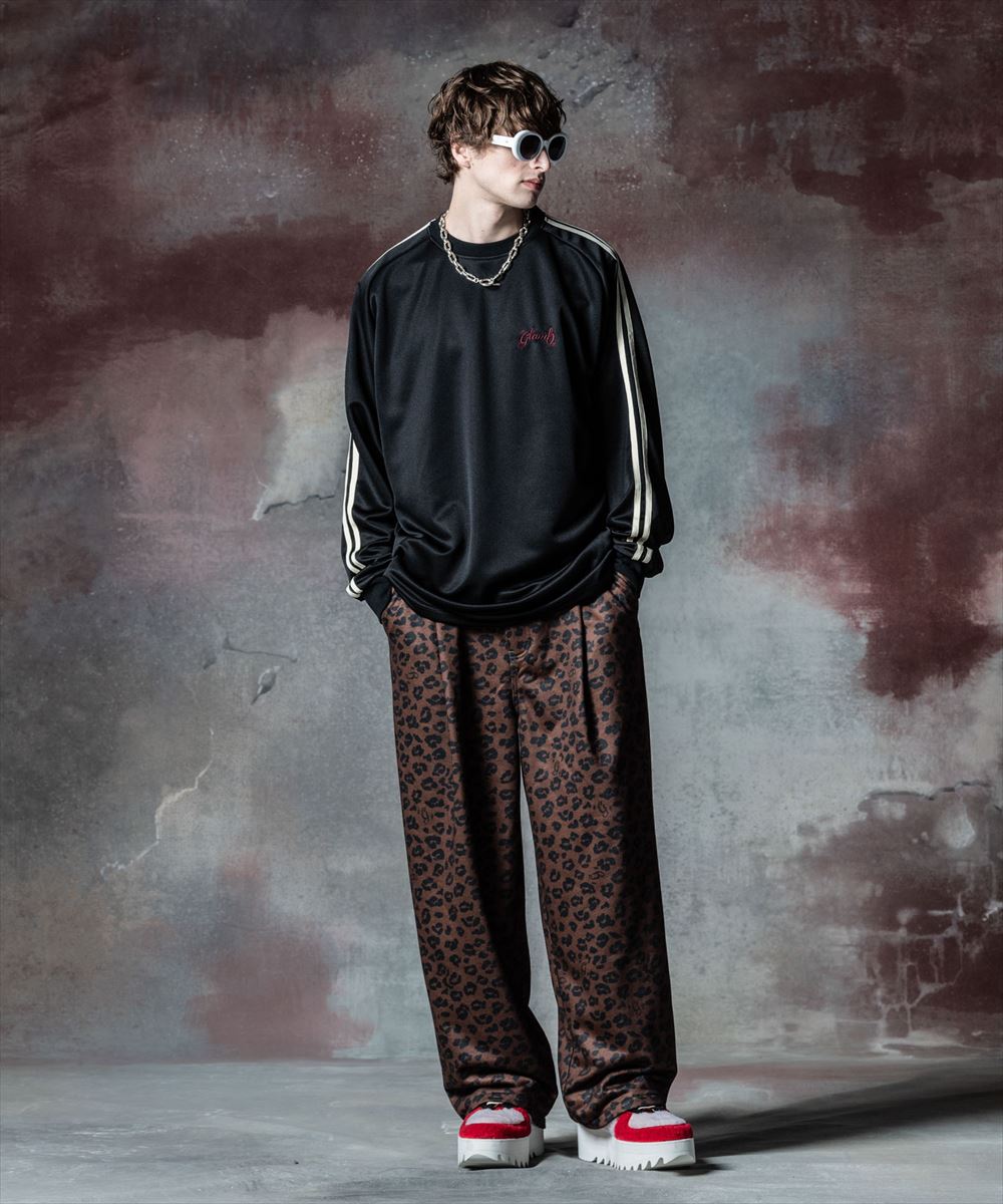 glamb グラム Pullover Line Jersey プルオーバーラインジャージ