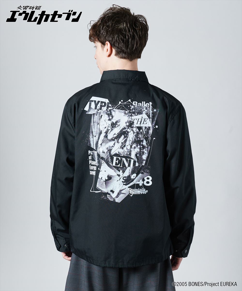 交響詩篇エウレカセブン glamb Ballet Mecanique Coach Jacket / バレエメカニックコーチジャケット