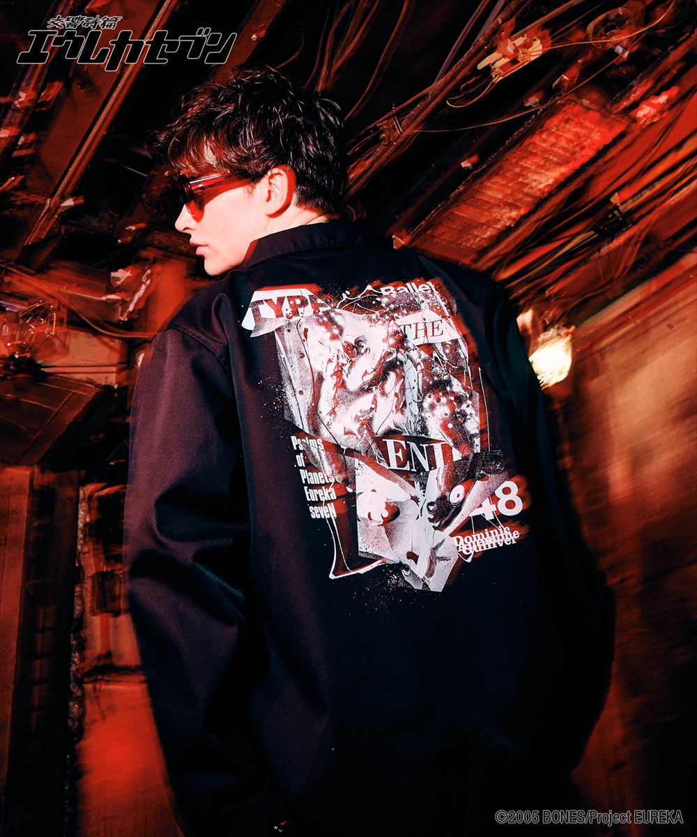 交響詩篇エウレカセブン glamb Ballet Mecanique Coach Jacket / バレエメカニックコーチジャケット