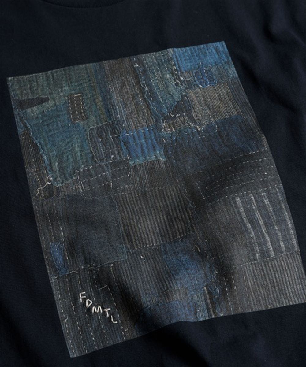 PRINTED BORO TEE / プリントボロTシャツ FDMTL ファンダメンタル