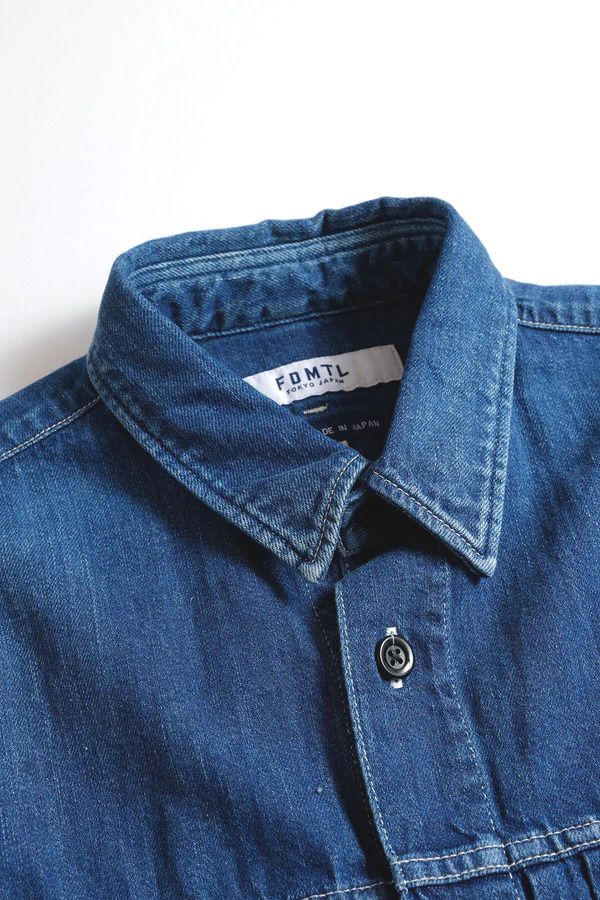 DENIM 2ND S/S SHIRT3YR WASH デニム セカンドシャツ 3yr wash FDMTL ファンダメンタル