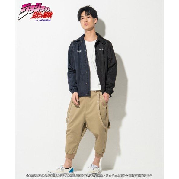 JOJO x glamb グラム ORA vs MUDA coach jacket オラvsムダコーチジャケット ジョジョ