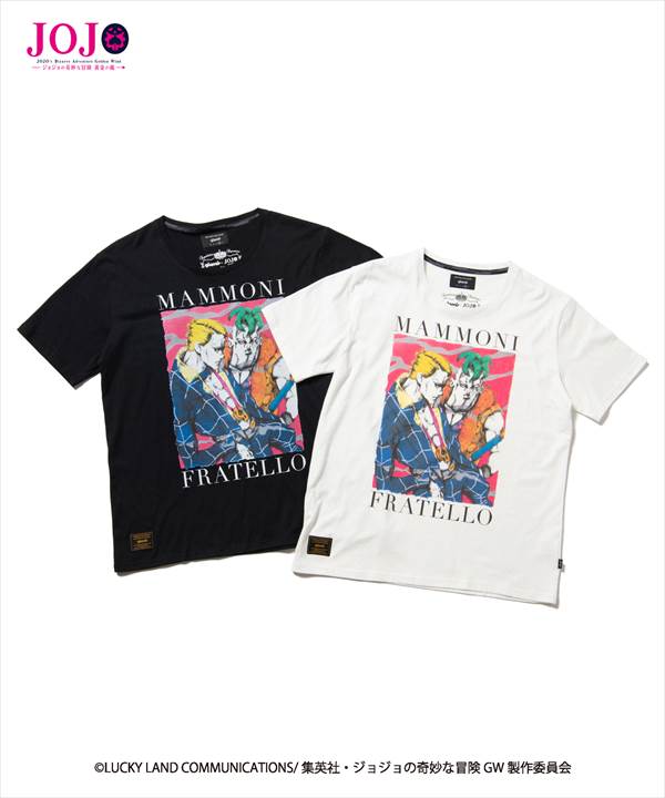【2026年6月入荷分予約】glamb・グラム Prosciutto & Pesci T プロシュート&ペッシ Tシャツ JOJO ジョジョ