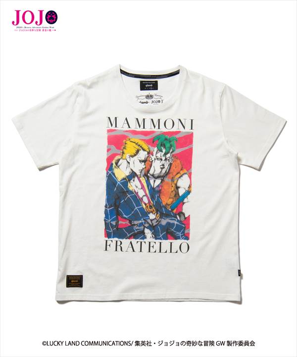 glamb・グラム Prosciutto & Pesci T プロシュート&ペッシ Tシャツ JOJO ジョジョ