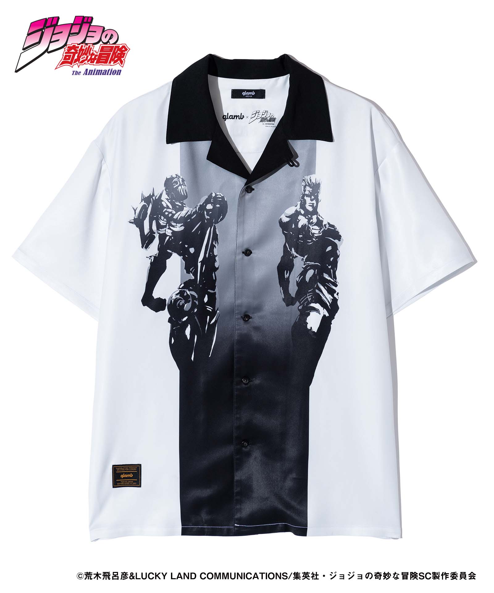JOJO ジョジョ glamb グラム Jean Pierre Polnareff Shirt ジャン・ピエール・ポルナレフ シャツ