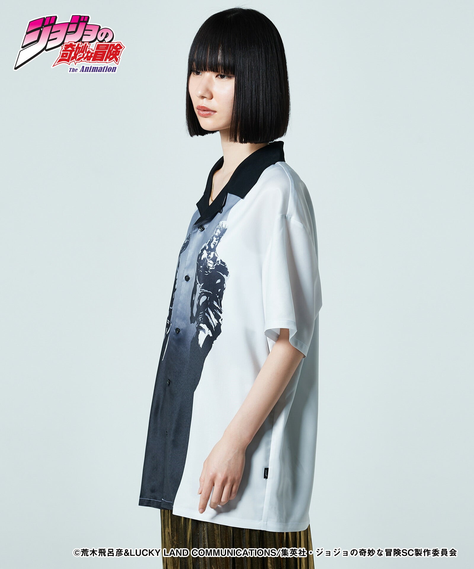 JOJO ジョジョ glamb グラム Jean Pierre Polnareff Shirt ジャン・ピエール・ポルナレフ シャツ
