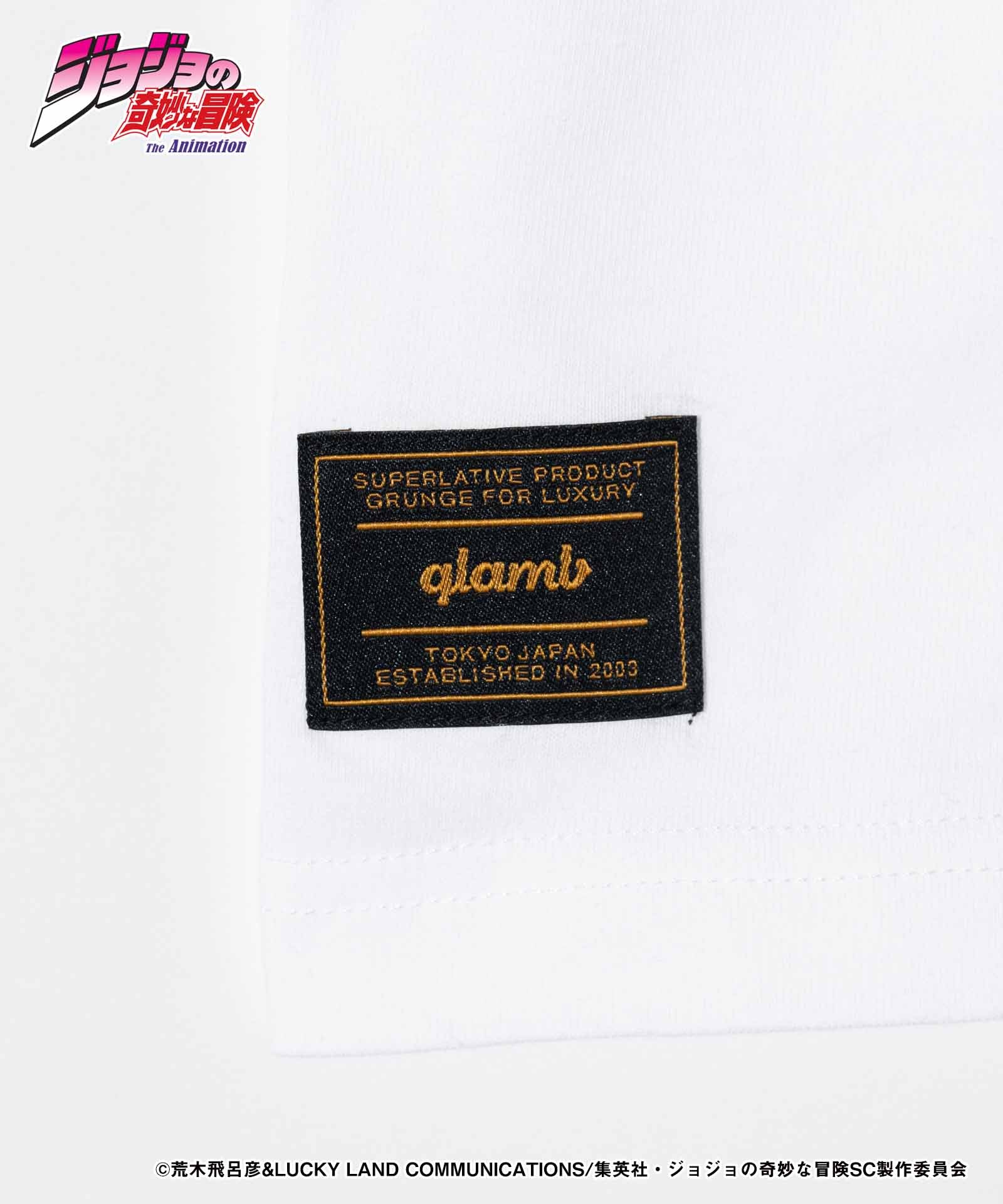 JOJO ジョジョ glamb グラム Star Platinum T-shirts II スタープラチナ TシャツII