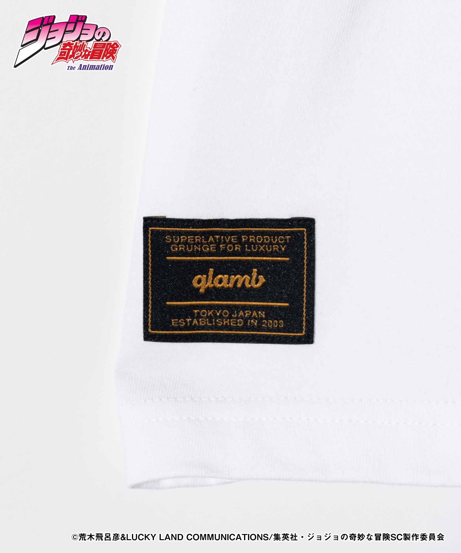 ディエイジド ポルナレフTシャツ De-aged Polnareff T-shirts JOJO ジョジョ glamb グラム
