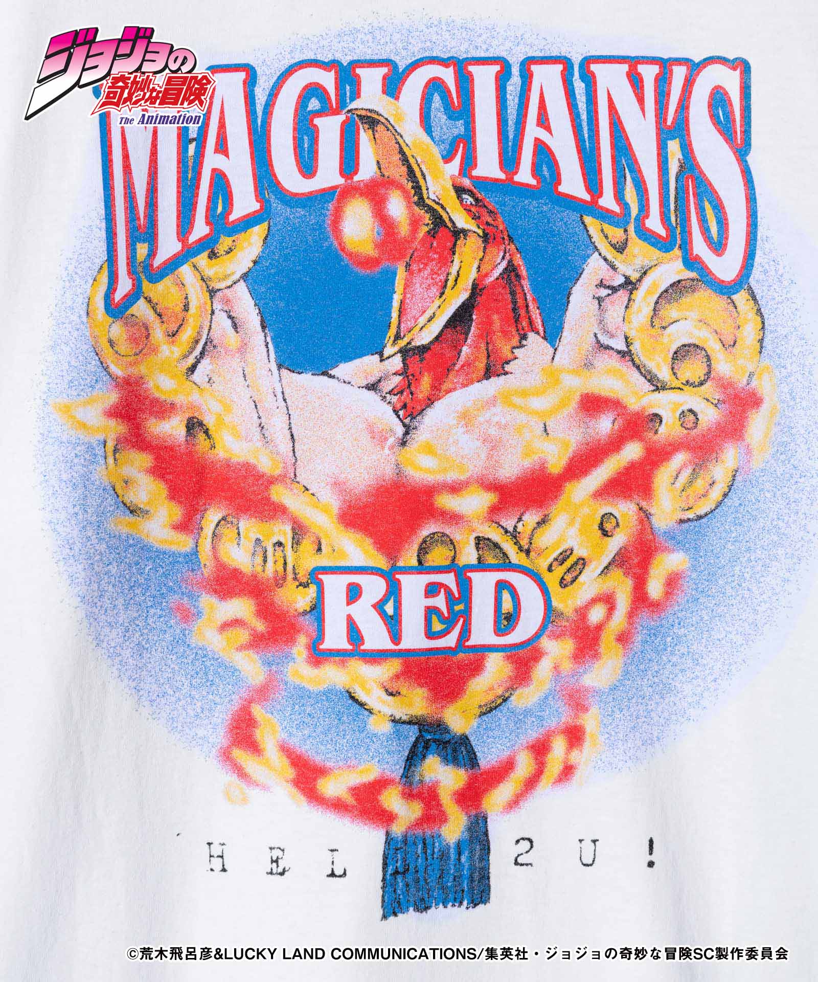 glamb グラム Magician's Red Long Sleeves T-shirt マジシャンズレッドロングスリーブTシャツ JOJO