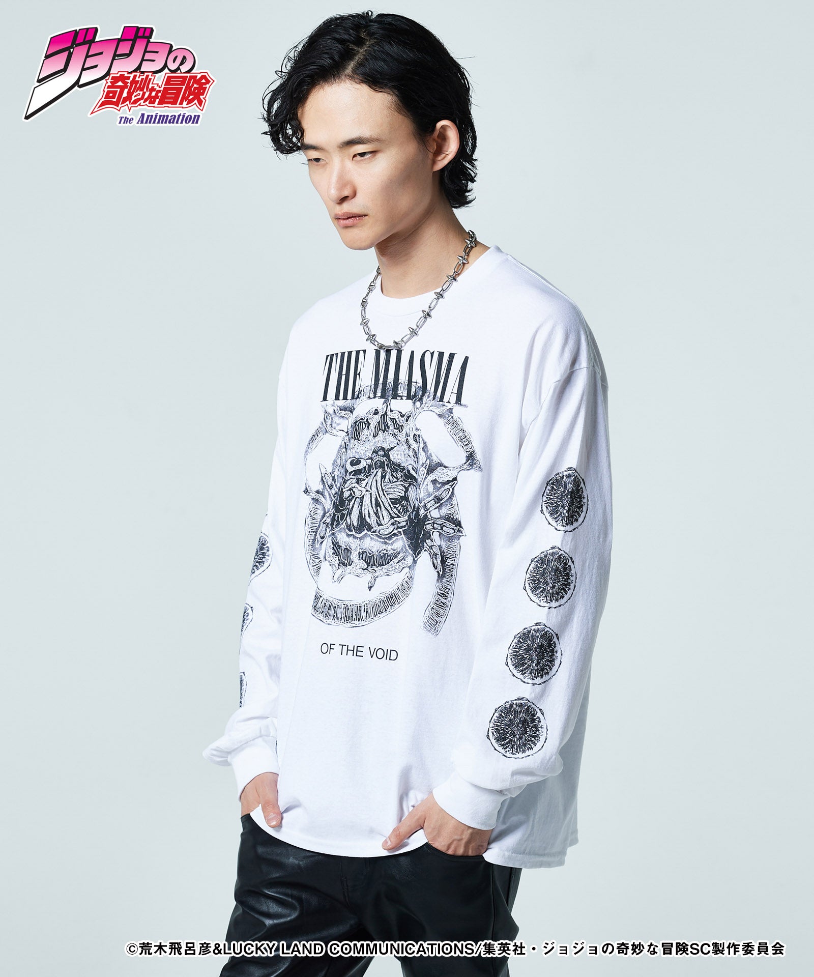 JOJO ジョジョ glamb グラム Cream Long Sleeves T-shirt クリームロングスリーブTシャツ