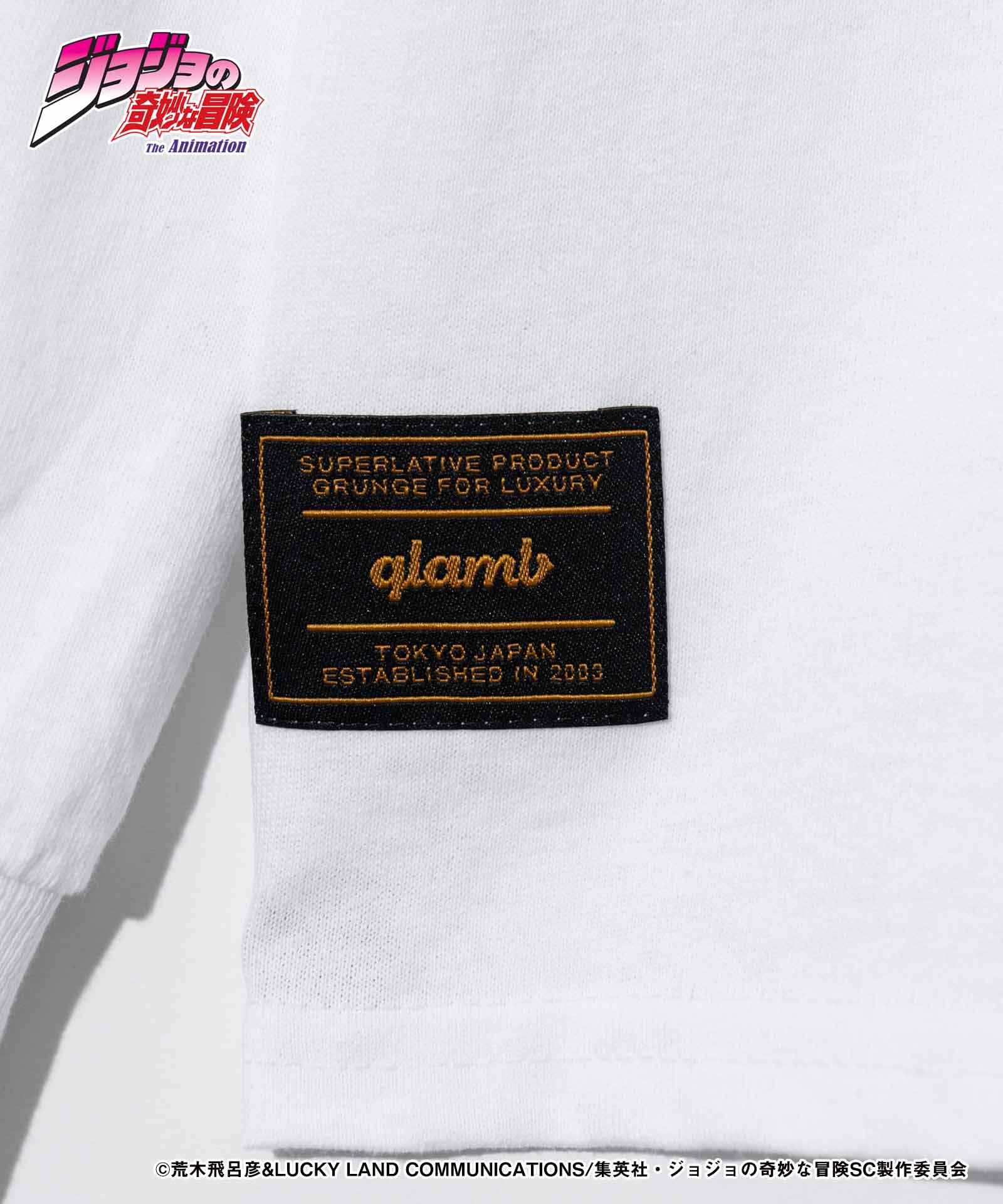 JOJO ジョジョ glamb グラム Cream Long Sleeves T-shirt クリームロングスリーブTシャツ