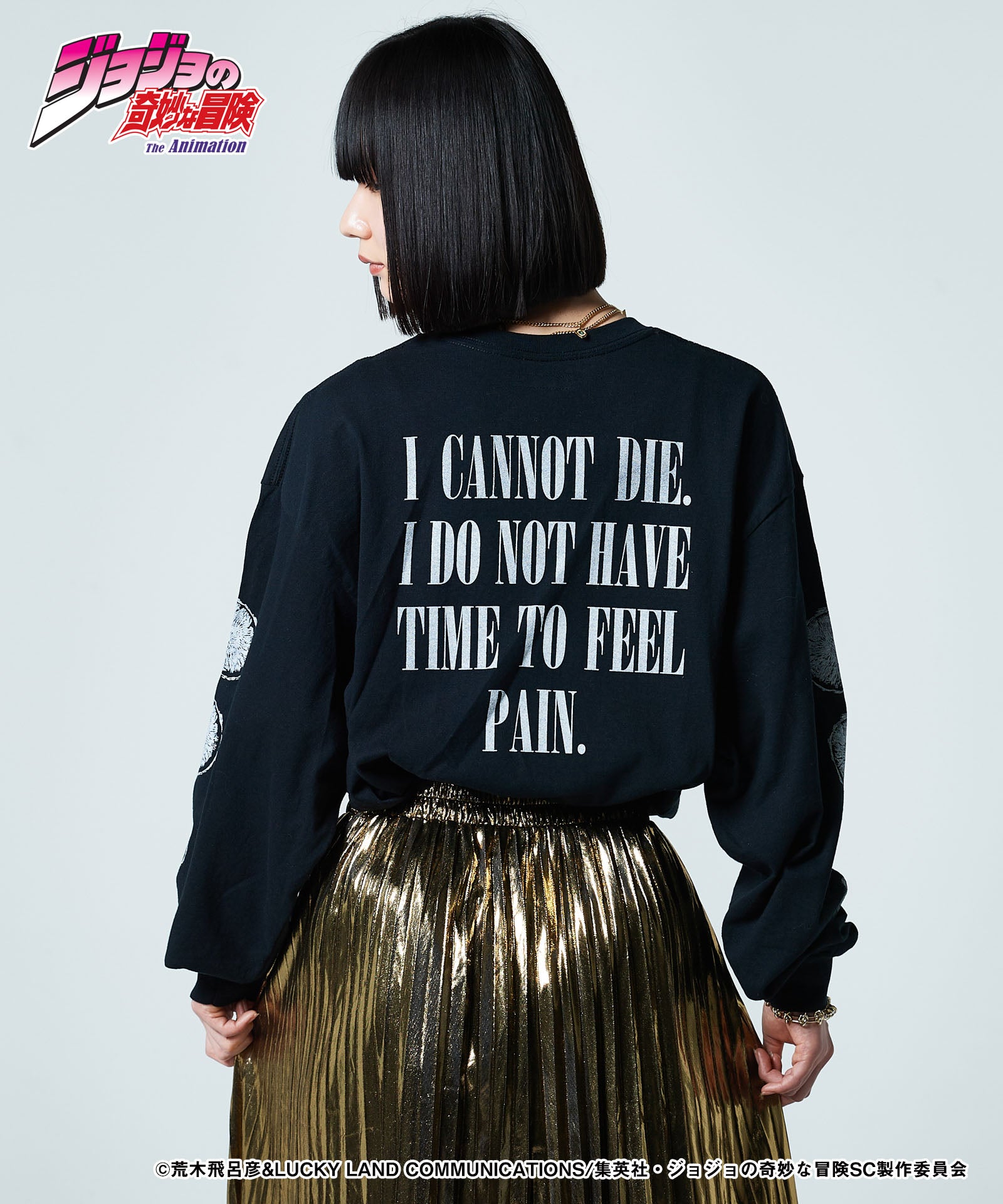 JOJO ジョジョ glamb グラム Cream Long Sleeves T-shirt クリームロングスリーブTシャツ