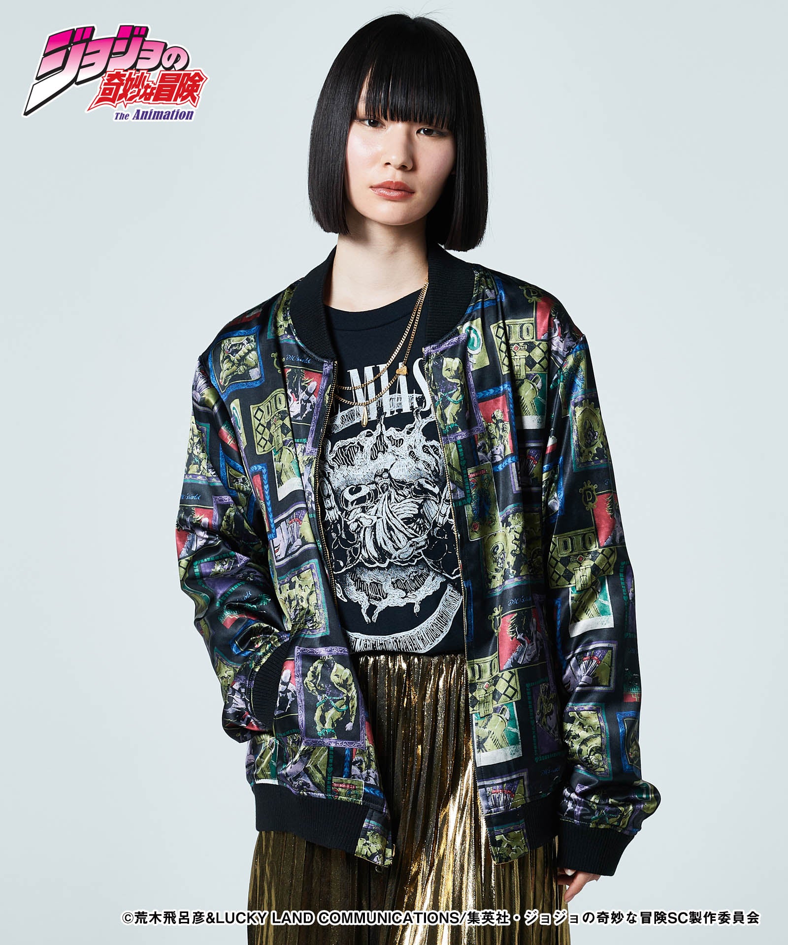 JOJO ジョジョ glamb グラム Cream Long Sleeves T-shirt クリームロングスリーブTシャツ