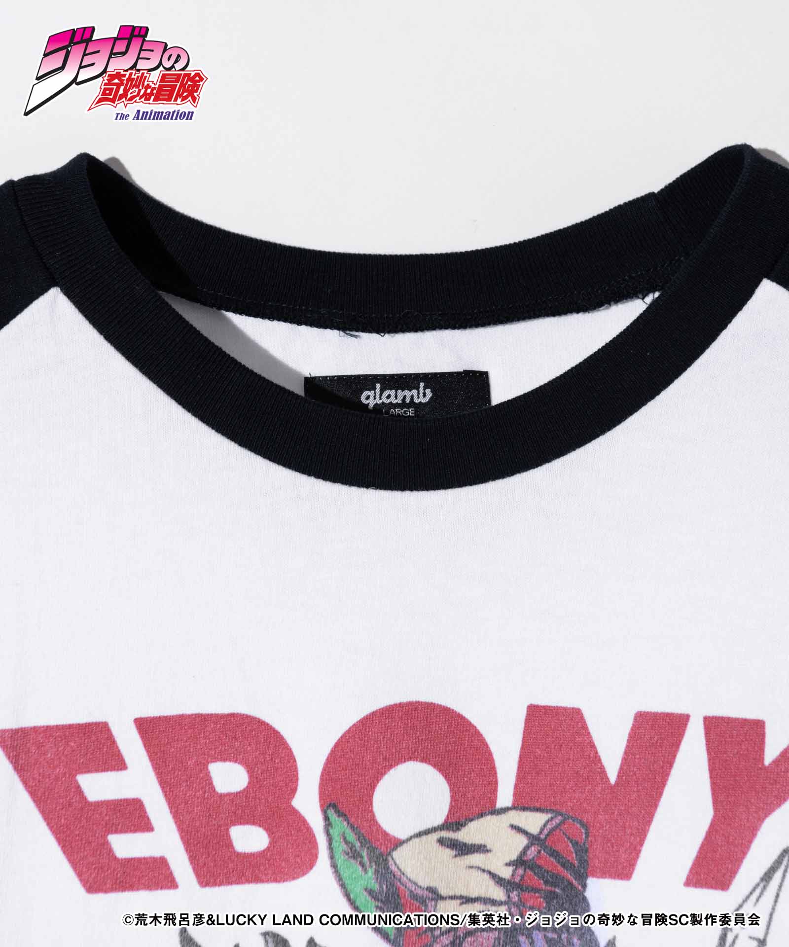 JOJO ジョジョ glamb グラム Ebony Devil Raglan Cutsew エボニーデビルラグランカットソー