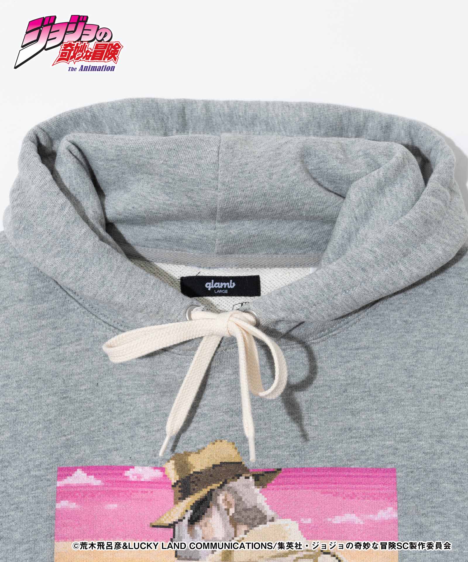 JOJO ジョジョ glamb グラム Joseph Joester Hoodie ジョセフ・ジョースターフーディ