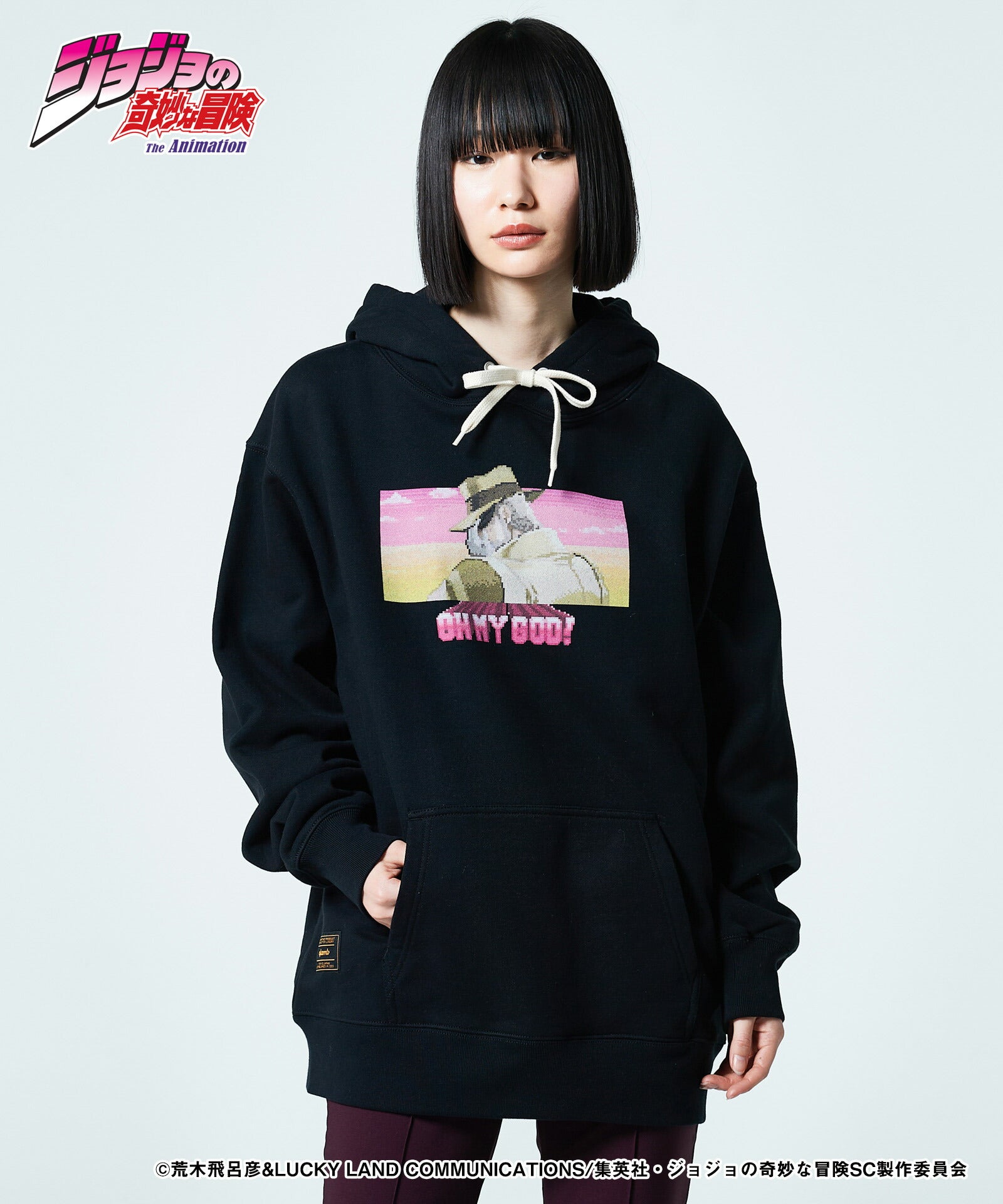 JOJO ジョジョ glamb グラム Joseph Joester Hoodie ジョセフ・ジョースターフーディ