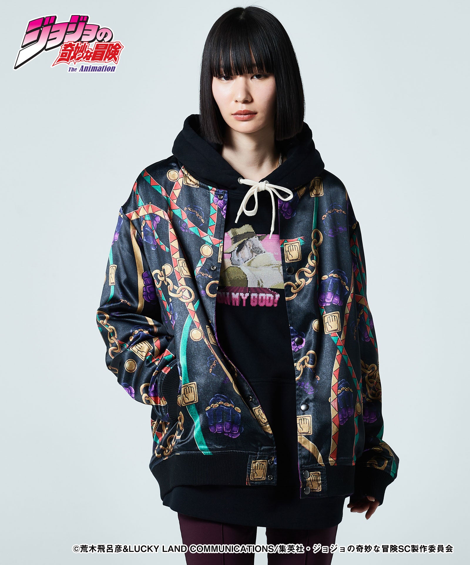 JOJO ジョジョ glamb グラム Joseph Joester Hoodie ジョセフ・ジョースターフーディ