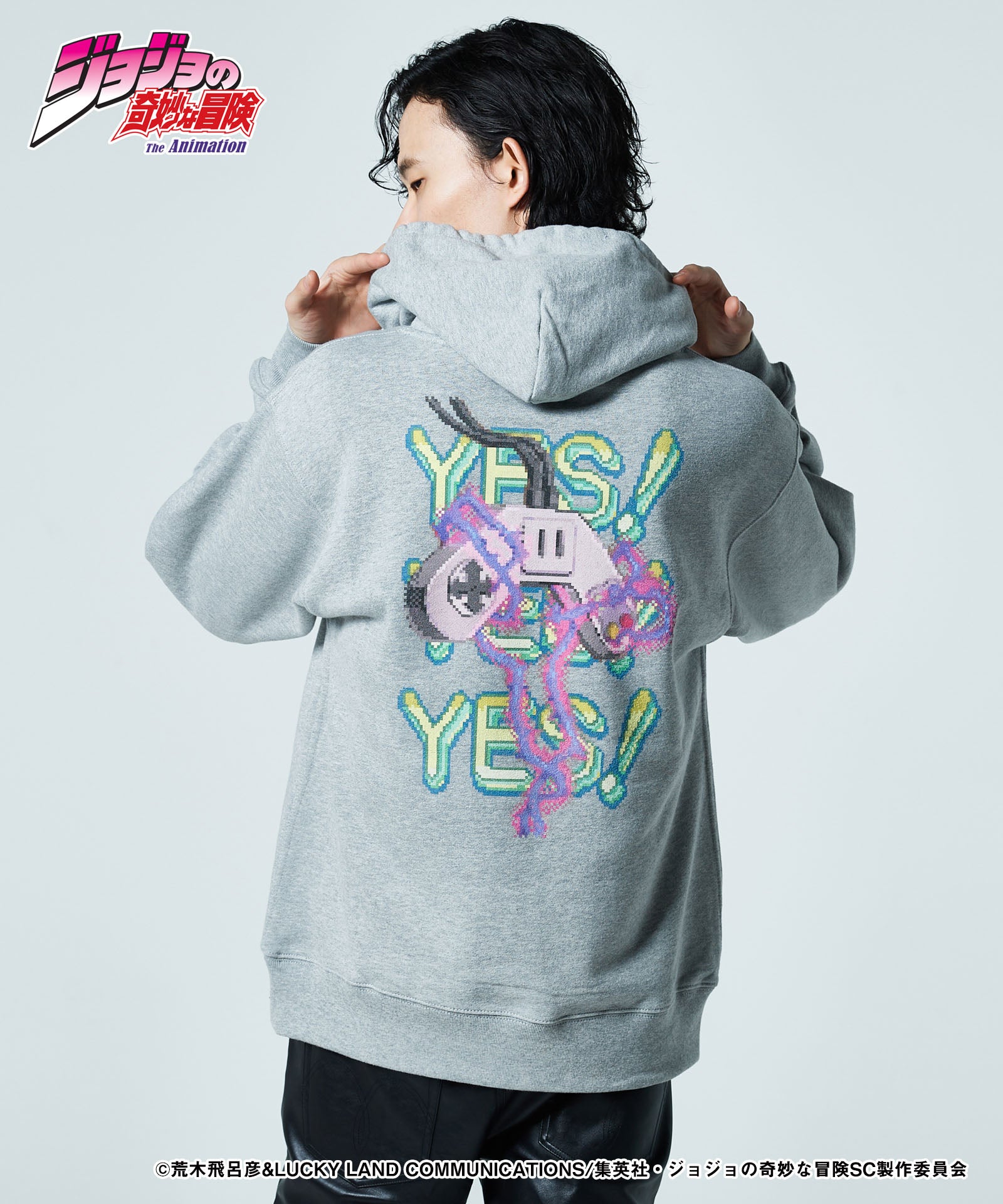 JOJO ジョジョ glamb グラム Joseph Joester Hoodie ジョセフ・ジョースターフーディ